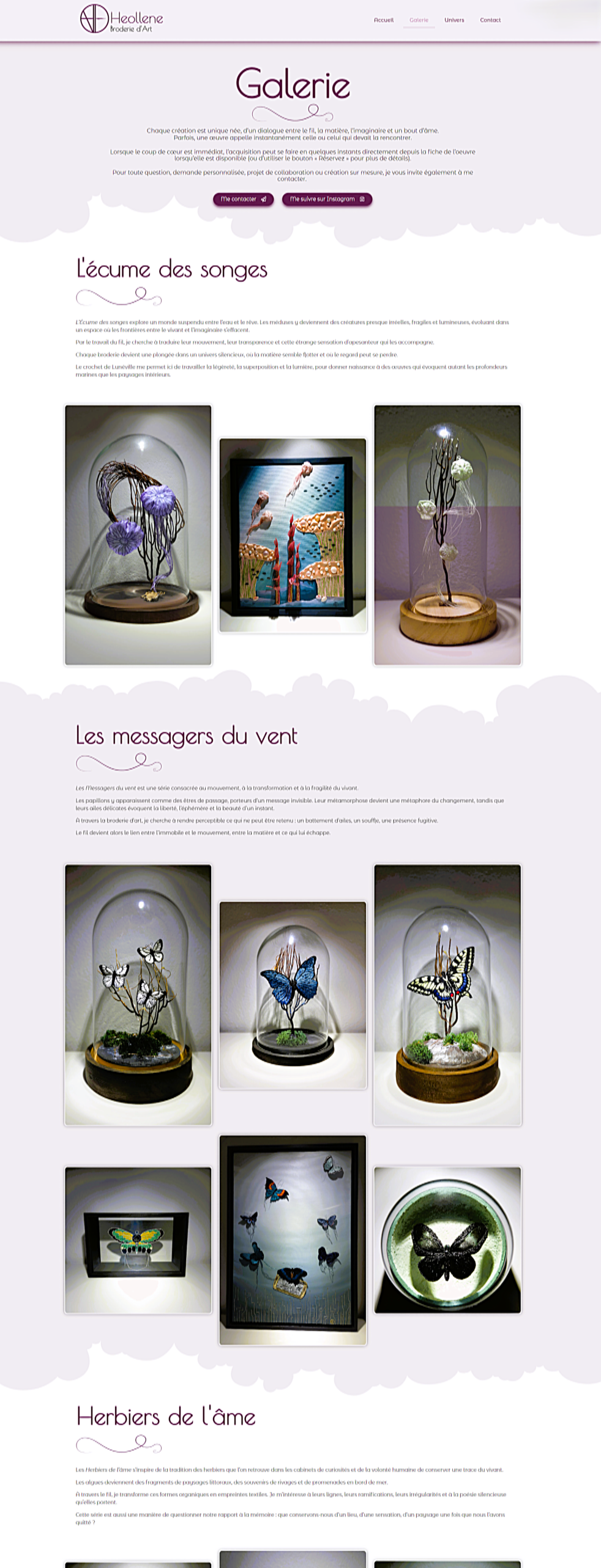 Image gallery marquee